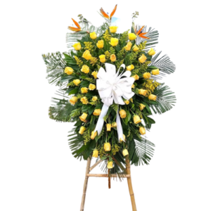 Ramos de condolencias en Villavicencio